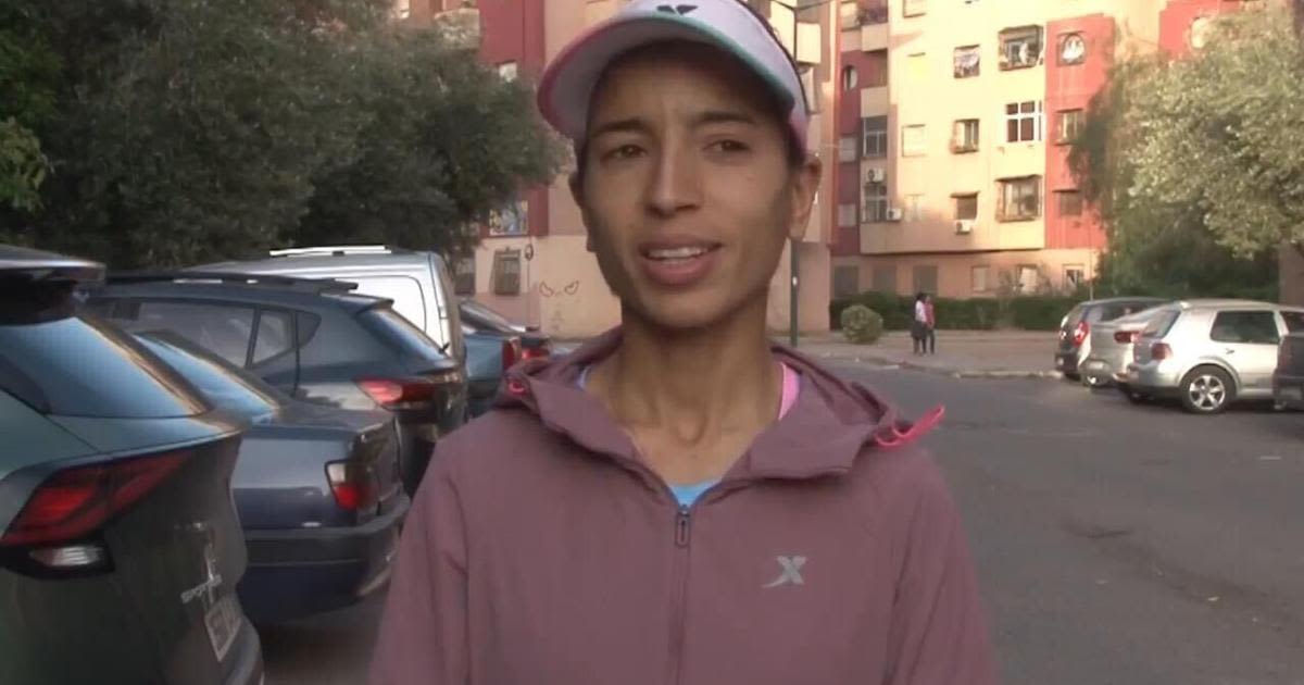 Moroccan long-distance runner Fatima Ezzahra Gardadi looks ahead to the Paris Olympics