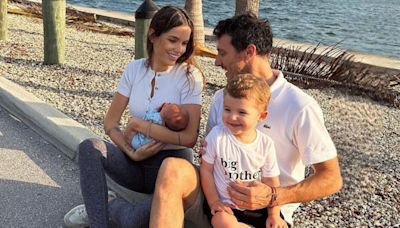 Pico Mónaco y Diana Arnopoulos anunciaron el nacimiento de su segundo hijo y mostraron las primeras fotos del bebé