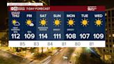 MOST ACCURATE FORECAST: Near record heat in the Valley! Chances for rain coming too.