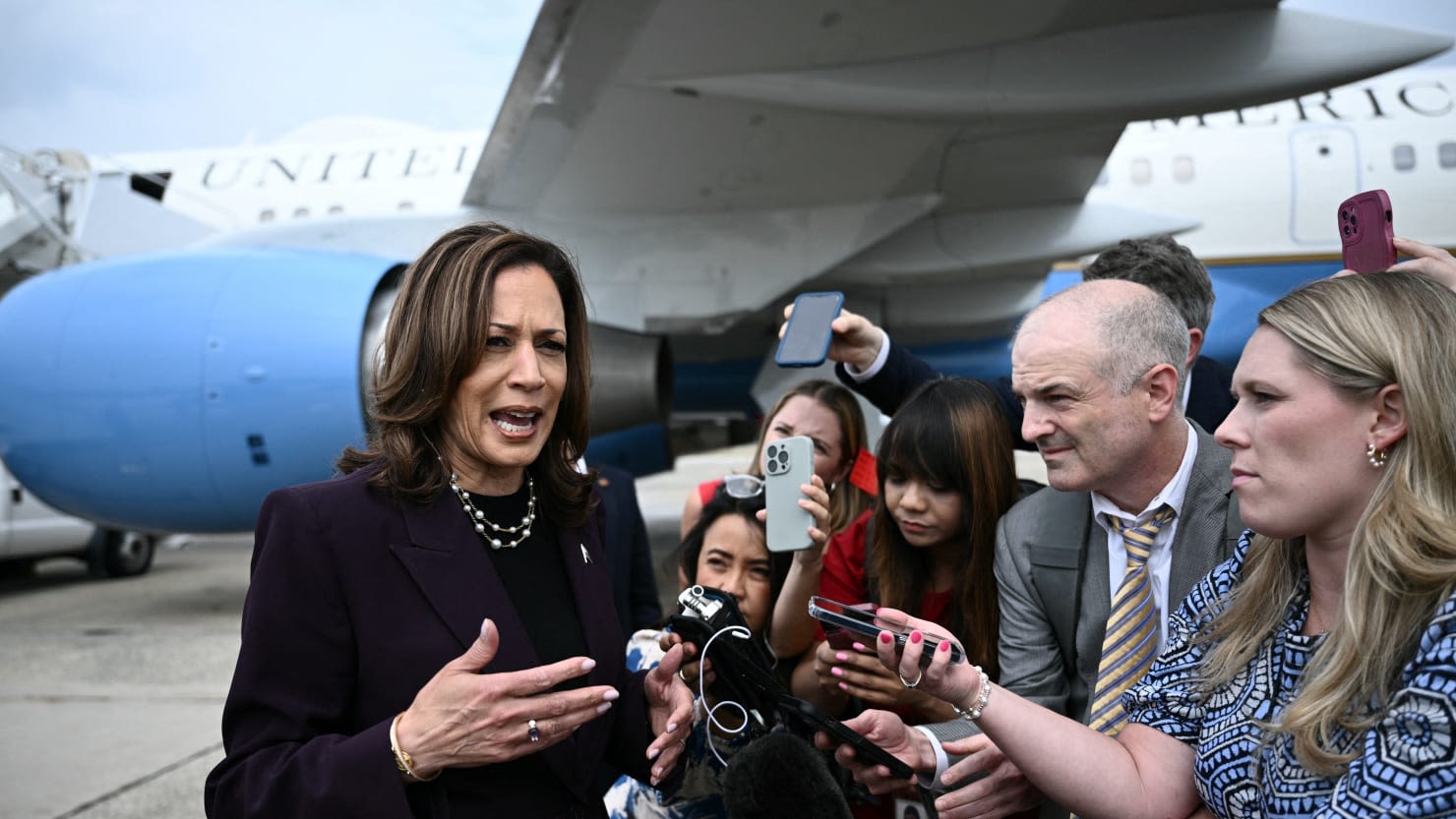 Harris Taunts Trump for ‘Backpedaling’ on Debate Promise: ‘Let’s Go’