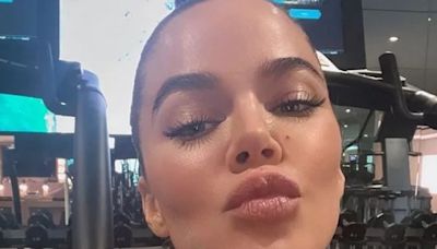 Khloe Kardashian explains how to apply false eyelashes