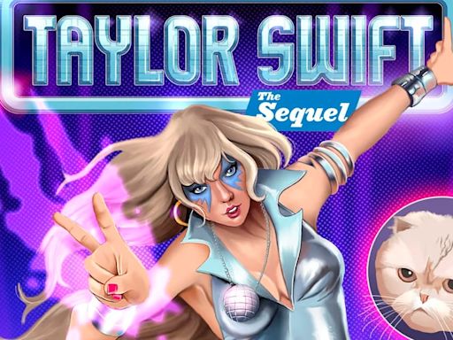 Taylor Swift se convierte en superheroína de cómic, dibujada por un ilustrador argentino