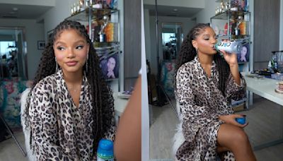 ...Halle Bailey at the 2024 BET Awards: The Details Behind Her Backless Avellano Dress, Prepping With Core Hydration and Emphasis...