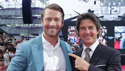 Tom Cruise pranked Glen Powell by pretending his helicopter was going to crash
