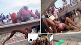 Spring breakers go wild in chaotic footage of booze-soaked brawls, Savannah beach flooded with trash