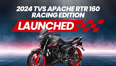 BREAKING: TVS Apache RTR 160 Racing Edition Launched At Rs 1,28,720 - ZigWheels