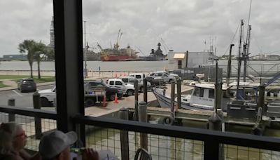 Waterfront restaurants in Galveston fight to keep Battleship Texas away