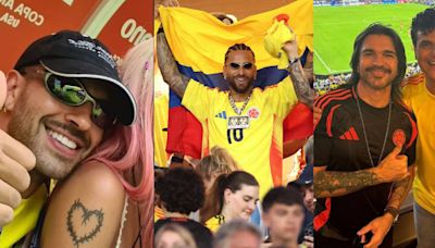 Feid, Maluma, Juanes y más estrellas colombianas dijeron presente en la final de la Copa América