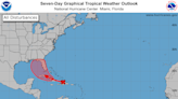 Chance that Invest 97L develops over the Gulf of Mexico increases again in latest update