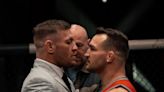 Conor McGregor and Michael Chandler face off for first time