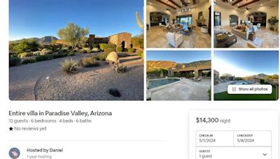 Arizona's most expensive Airbnb has six bedrooms and stunning views. Here's how much it costs