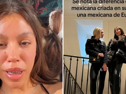 Mexicana criada en Europa critica a México y la tunden: “Nunca serás europea”