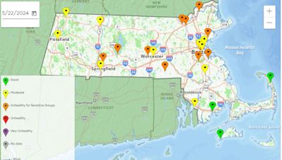 Massachusetts warns of air quality alert amid hot weather: ‘Air is unhealthy for sensitive children and adults’
