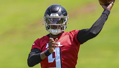 Falcons QB Michael Penix Jr. steals the show in front of fans