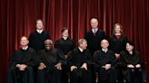 How long do Supreme Court justices serve and what is the current political balance?