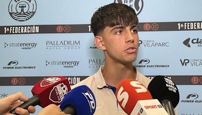 Bernal: "Todos los canteranos soñamos con jugar en el primer equipo"