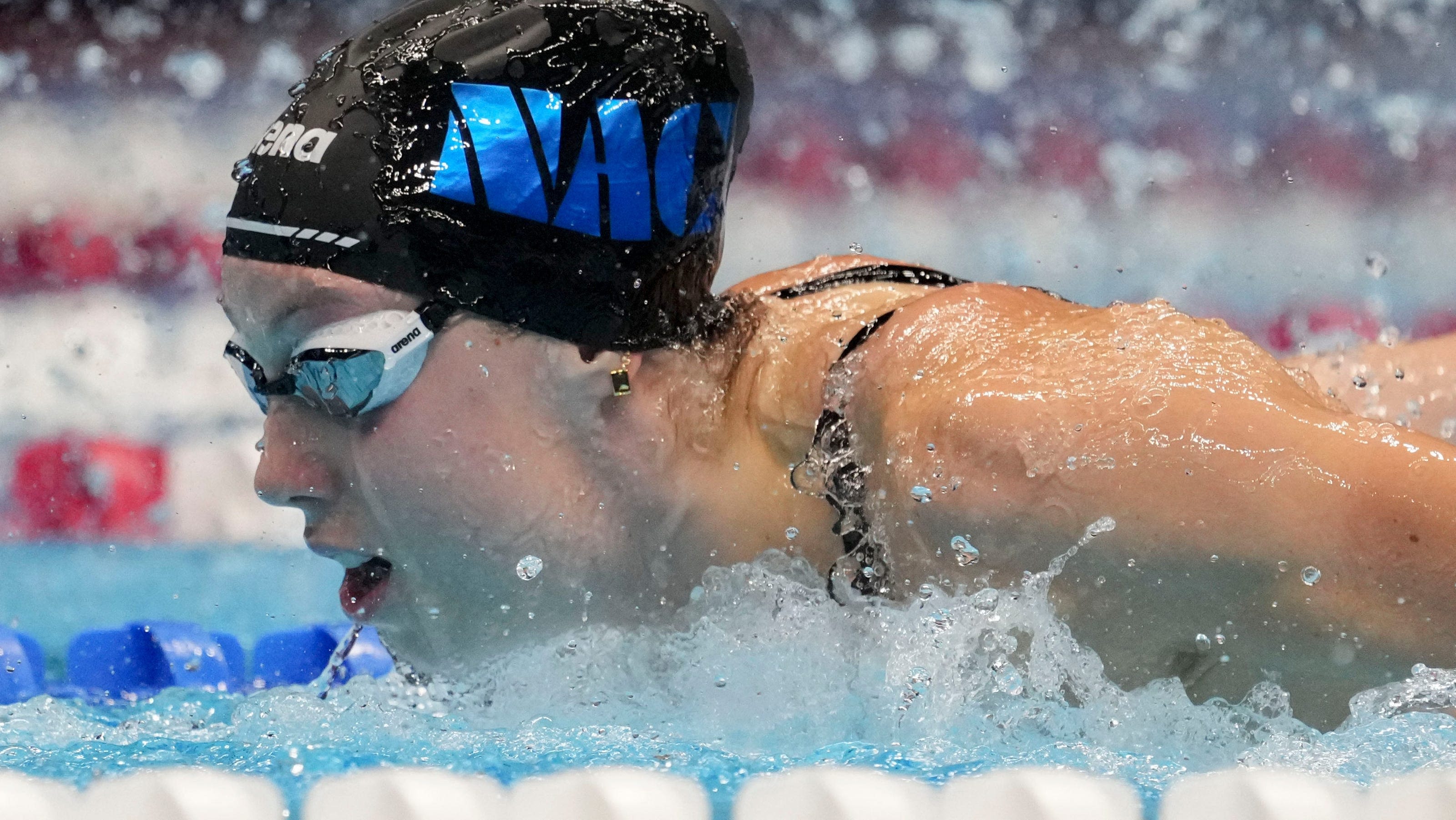 Gretchen Walsh breaks world record, then nearly does it again to lock up Olympic spot