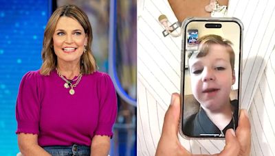 Savannah Guthrie's Son, 7, Adorably FaceTimes Her On-Air to Watch U.S. Navy Band Perform: 'Can't Blame Him'