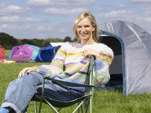 TV and radio presenter Jo Whiley says Glastonbury Festival is her 'happy place'