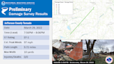 Kansas tornado 10 yards wide touches ground, travels 9.72 miles late Tuesday northeast of Topeka