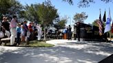 Crowd gathers at Reagan library for Memorial Day events