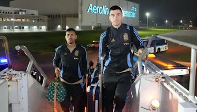 La Selección argentina partió rumbo a los Estados Unidos en busca de defender el título en la COPA AMÉRICA