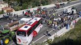 La protesta agraria en la frontera entre España y Francia logra bloquear los principales pasos entre ambos países