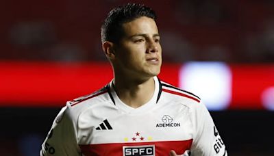 James Rodríguez tendría fecha de salida del Sao Paulo en Brasil