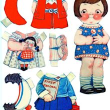 Fantastic Find: 10 Cute Printable Paper Dolls