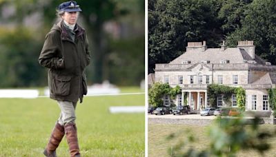 Princess Anne's £6.8m home that was incredible gift from the late Queen