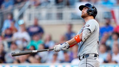 Carson Kelly's grand slam leads Detroit Tigers in 9-2 win over Minnesota Twins