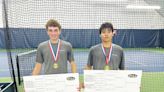 Wyoming Seminary's Hall, Atabayev rally to win District 2 doubles gold