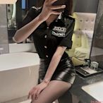 情趣 誘惑 姐制服 性感夜店女警漆皮激情開檔免脫情趣角色服 角色扮演cosplay