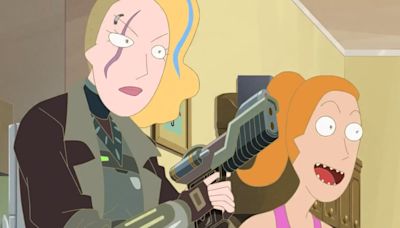 The Smiths’ House Is Under Attack in the Latest ‘Rick and Morty: The Anime’ Teaser