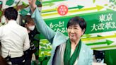 Tokyo governor declares victory after exit polls predict her re-election