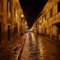 calle Crisologo at Night