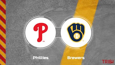 Phillies vs. Brewers Predictions & Picks: Odds, Moneyline - June 4