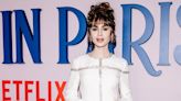 Lily Collins Is the Definition of Glamour in a Sparkling White Minidress
