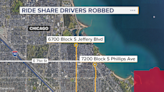 Rideshare drivers robbed at gunpoint in less than 2 hours on South Side, Chicago police say