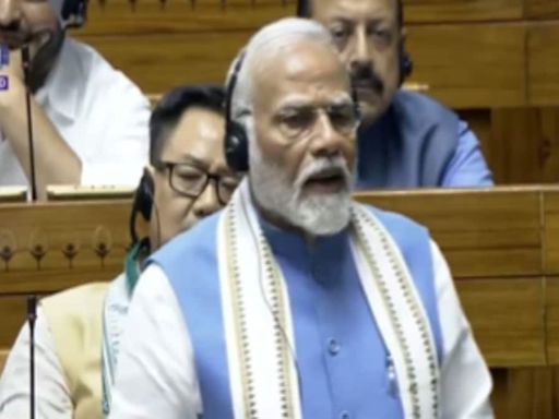 'Congress is a parasitic party': PM Modi takes a dig at Oppn in Lok Sabha