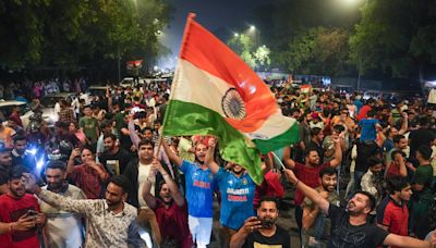 In Pics: Celebrations In Cricket-Crazy India After T20 World Cup Win