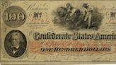 What happened to Confederate money after the Civil War?