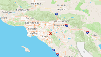 4.1 earthquake strikes near Corona, slightly shakes Southern California