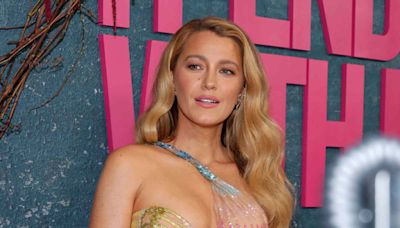 Blake Lively Matched Her Y2K Butterfly Mani to Britney Spears' Dress