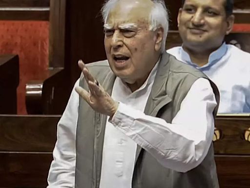 Such an opinion can be expressed by member not by Chair: Sibal on Dhankhar's RSS praise