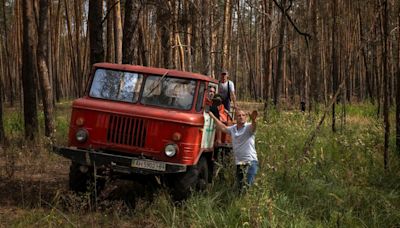 Ukraine’s vast forests devastated in hellscape of war