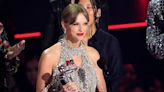 Taylor Swift announces new album as she scoops top MTV VMA prize