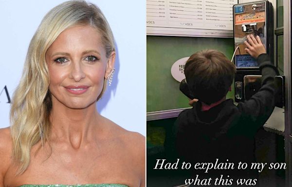 Sarah Michelle Gellar Says She 'Had to Explain' a Payphone to Her 11-Year-Old Son Rocky