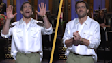 People can't unsee who Jake Gyllenhaal looks like as he presents SNL