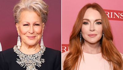 Bette Midler Jokes Lindsay Lohan Was Partly to Blame for Her Failed Sitcom Bette: 'She Had Bigger Fish to Fry'